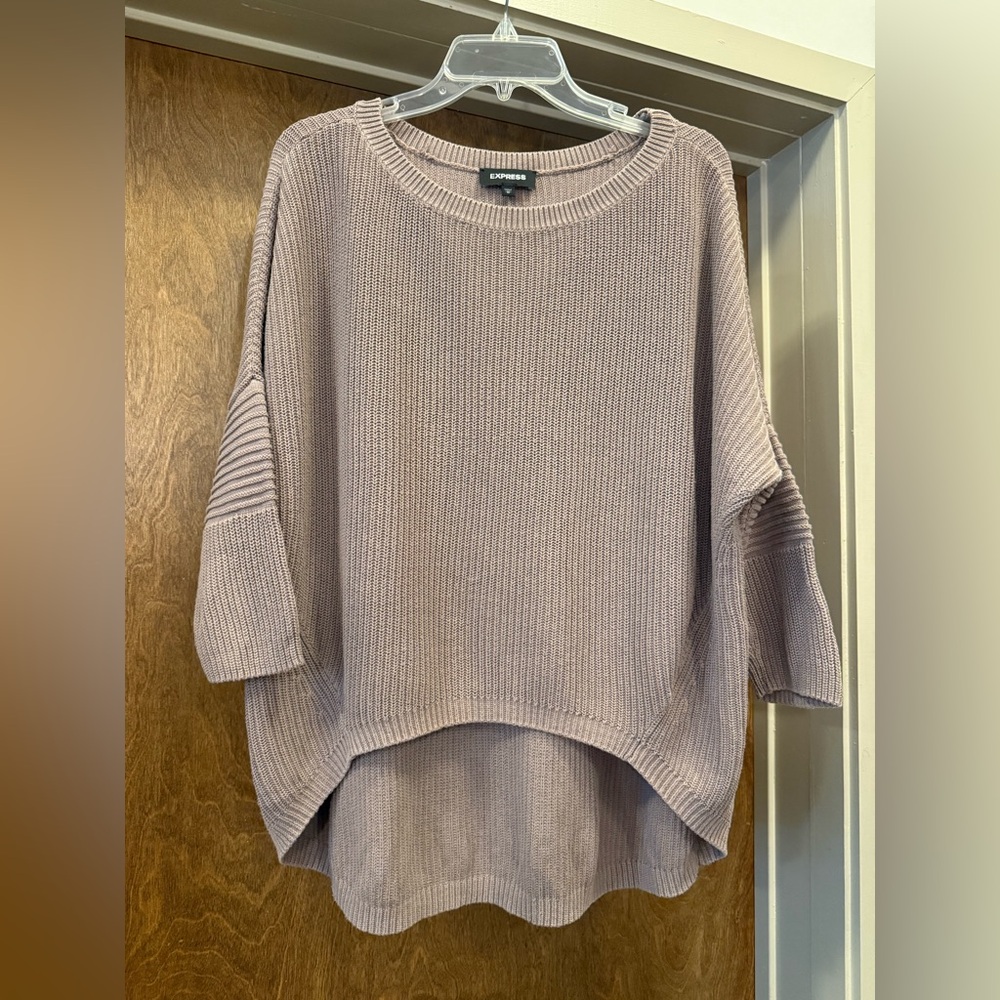 Express Women's Taupe Sweater